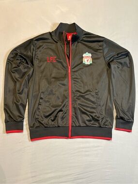 Liverpool FC Track Jacket Soccer Full Zip